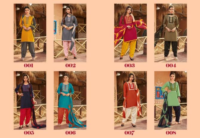 Manjeera Cutie Pie Latest Designer Ethnic Wear Ready Made Salwar Suit Collection